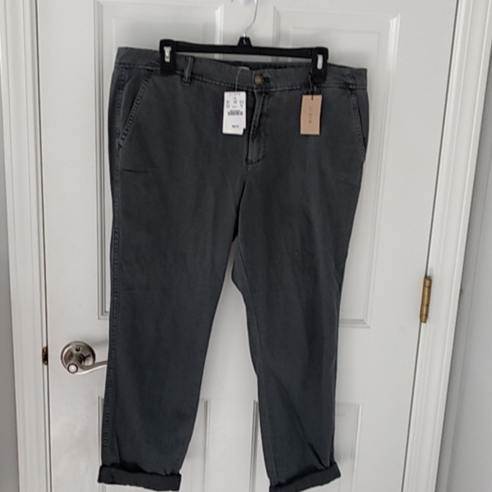 Cuffed ankle Chino pants